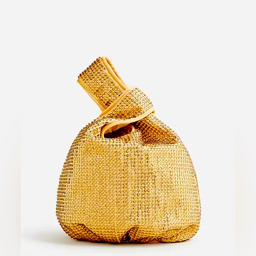 NWT Jcrew Santorini bag with crystals